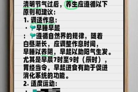清明节的文化传承与养生之道