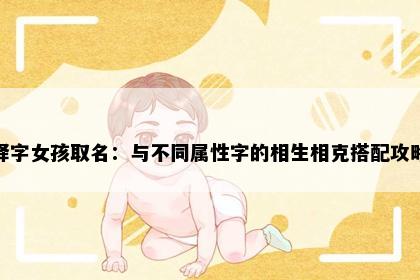铎字女孩取名：与不同属性字的相生相克搭配攻略