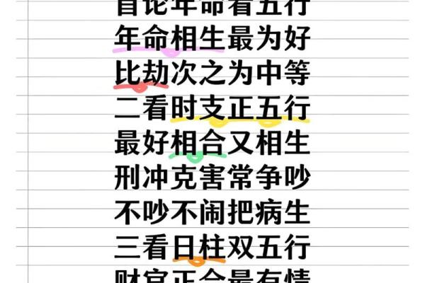 五行格局如何影响你的爱情？对照表带你探索情感奥秘