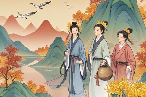 重阳节的登高与古代养生智慧