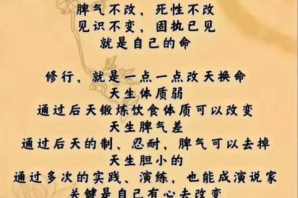 如何改变沣字五行影响，打造你的最佳性格解析