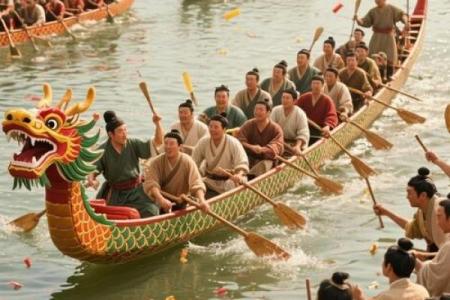 端午节：探秘龙舟竞渡背后的农耕文化与养生智慧