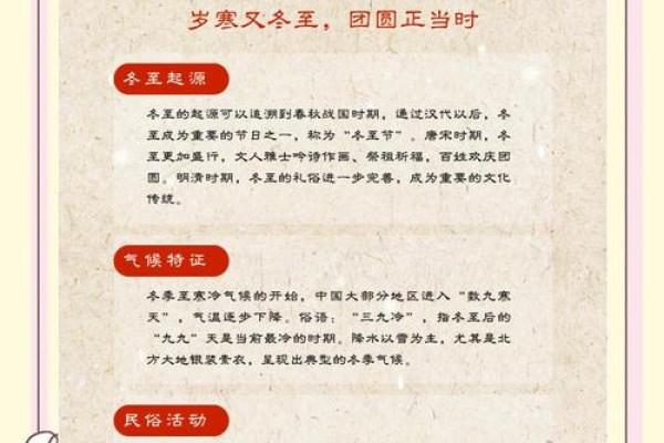 十二月冬至节:文化与饮食的深厚联系 十二月冬至节:文化与饮食的深厚联系