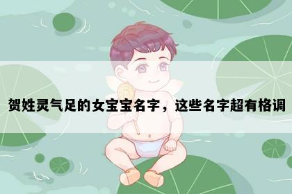 贺姓灵气足的女宝宝名字，这些名字超有格调