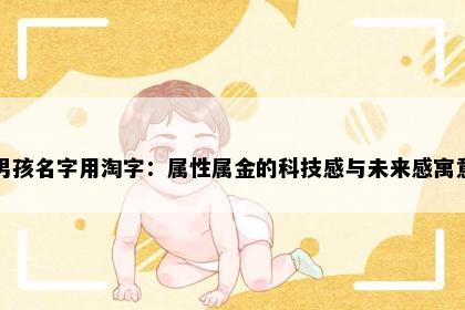 男孩名字用淘字：属性属金的科技感与未来感寓意